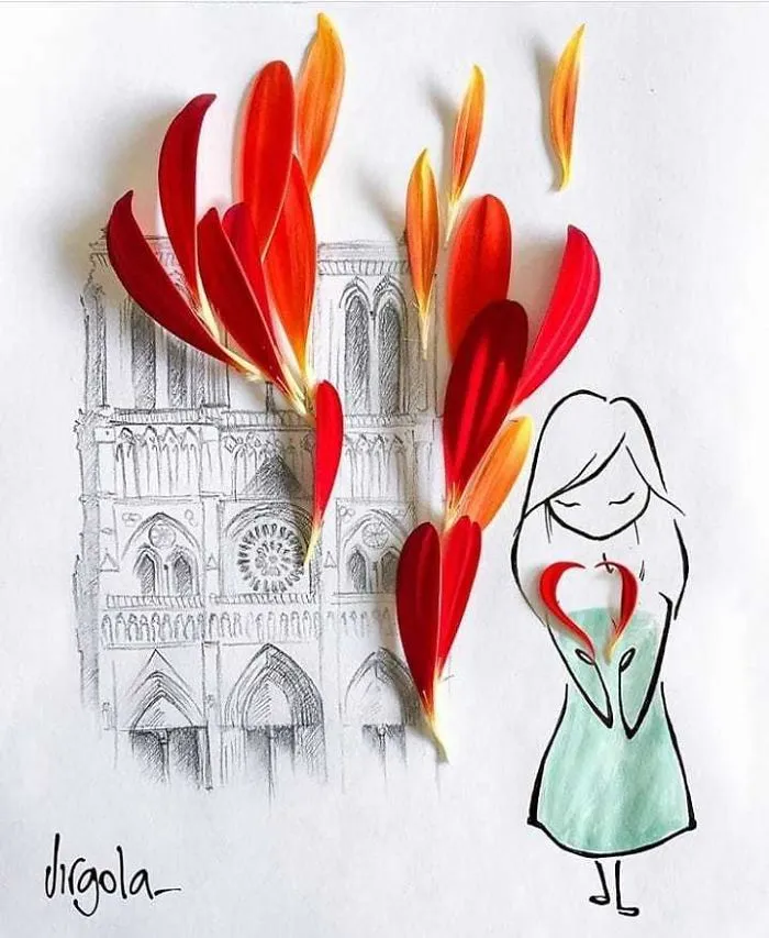30 Artists’ Tributes To The Iconic Notre-Dame Cathedral