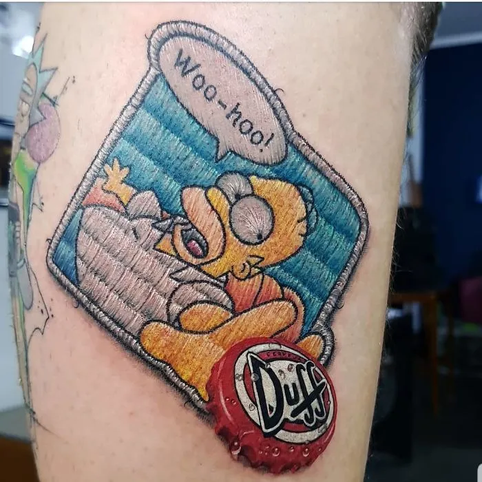 Parece ser que los "tatuajes bordados" son tendencia, y son mejores de lo que parecen (30 imágenes)