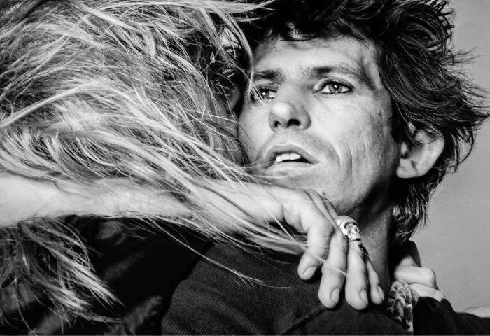 Keith Richards And Patti Hansen, New York, 1981