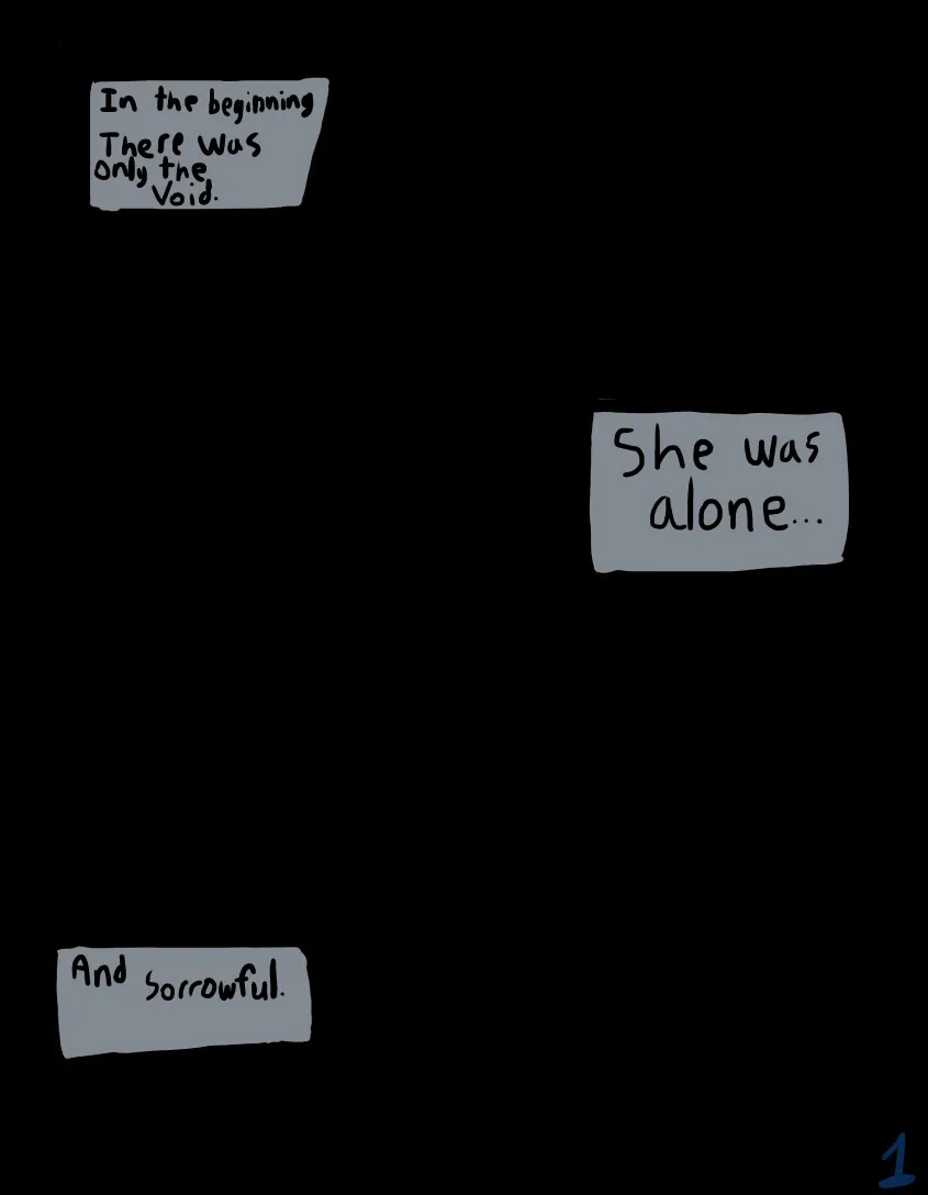 First Pages Of My Webcomic