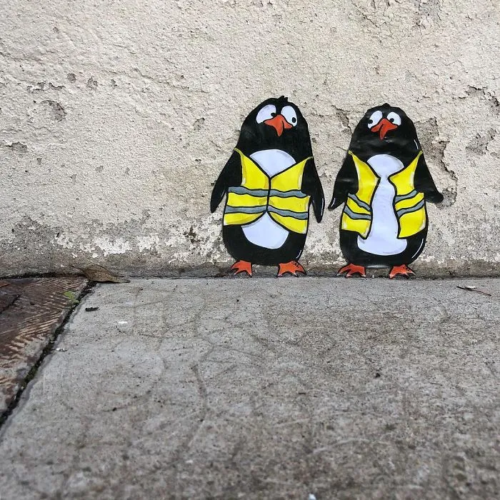 French Artist Spreads Humor In Urban Spaces Through His Art (50 Pics)