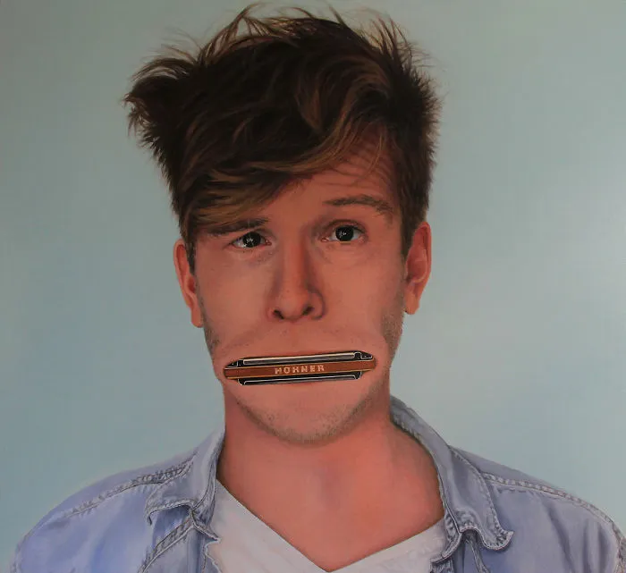 I Capture My Friends' Personalities In Oil Paintings