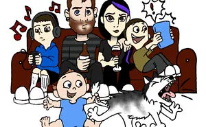 I Make Comics About My Dysfunctional, Blended Family