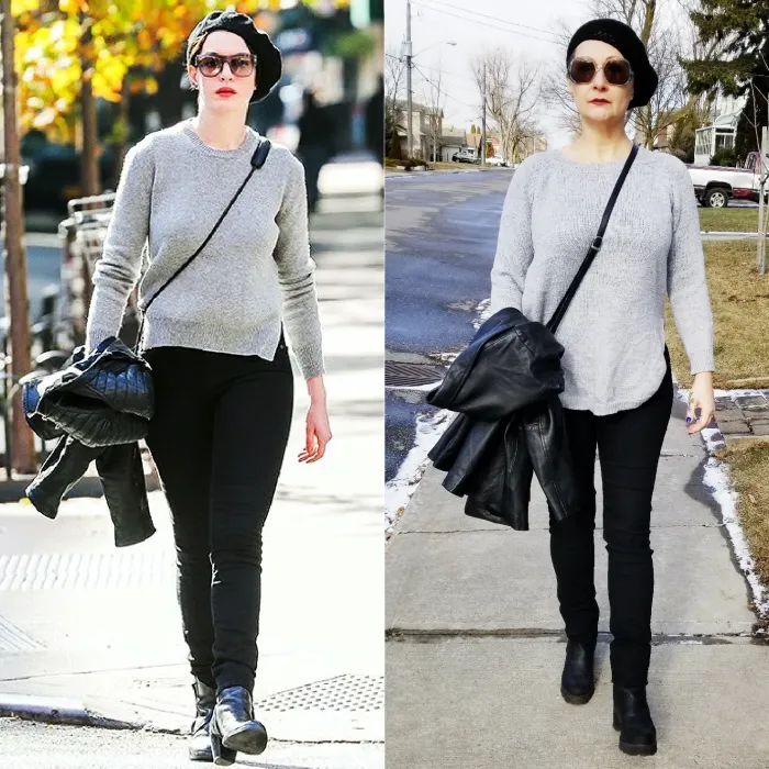 Anne Hathaway. Outfit Cost: $4