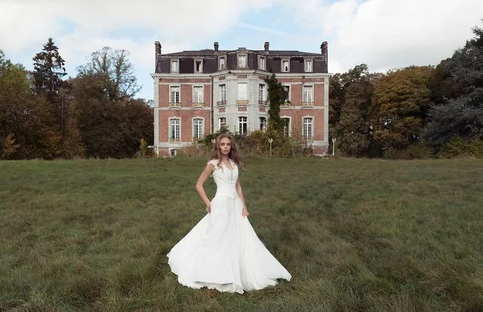 Cinderella Photo Session In An Abandoned Castle