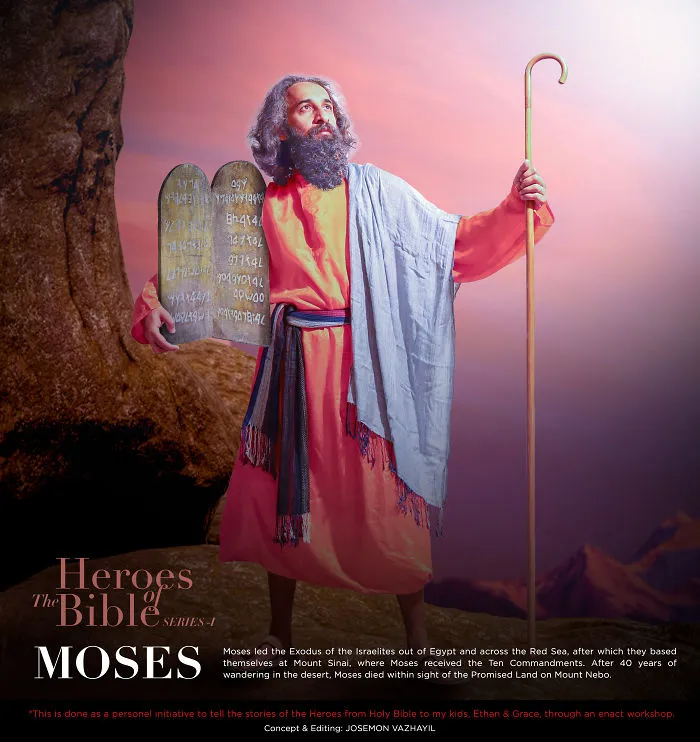 Moses With Ten Commandments