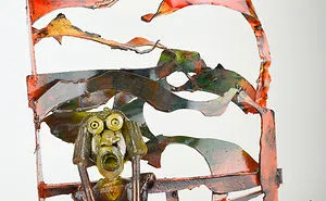 Mr. Munch Sculpture By Artiste Les Tordus