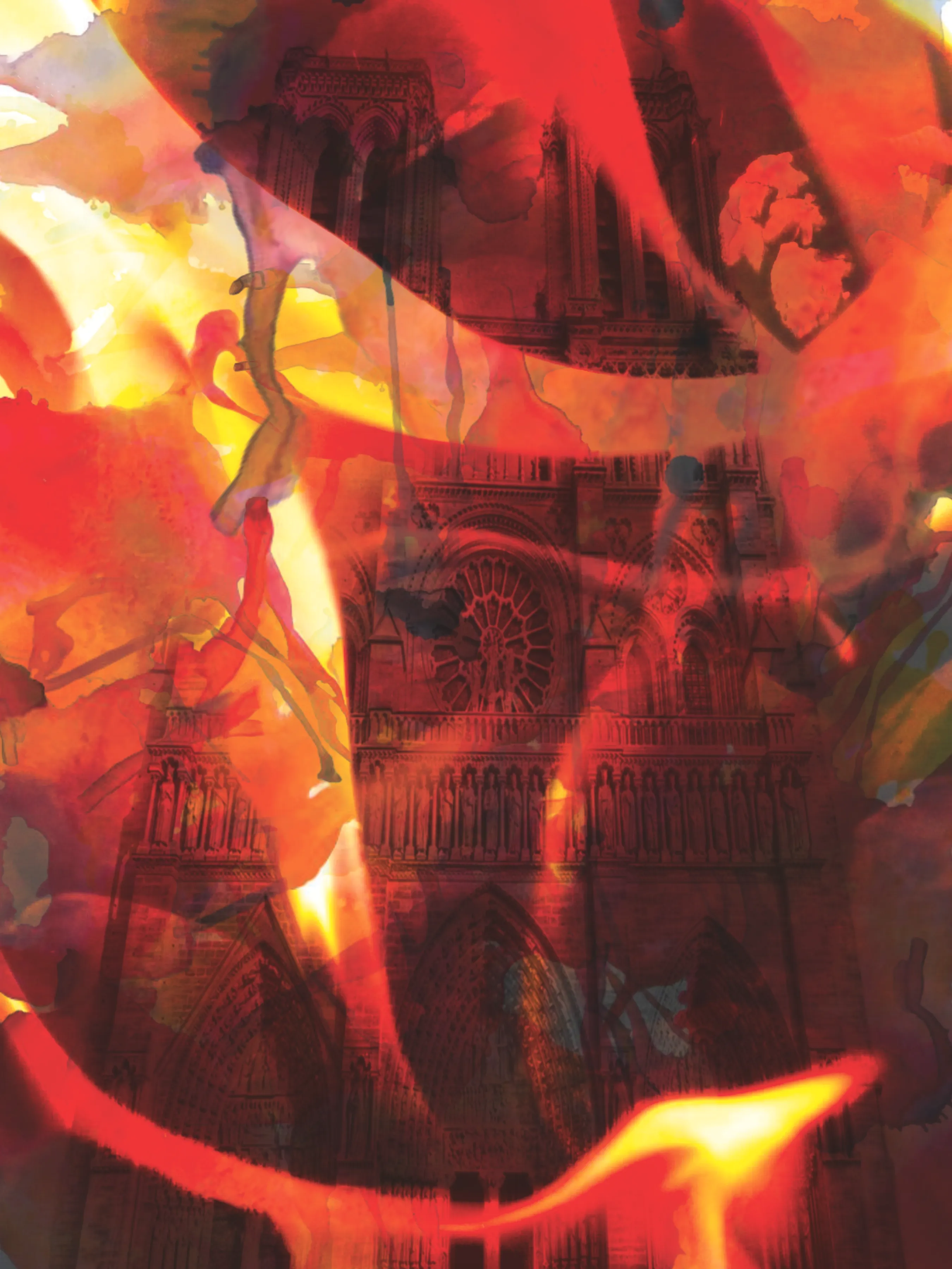 Notre Dame De Paris On Fire. I Heart Notre Dame