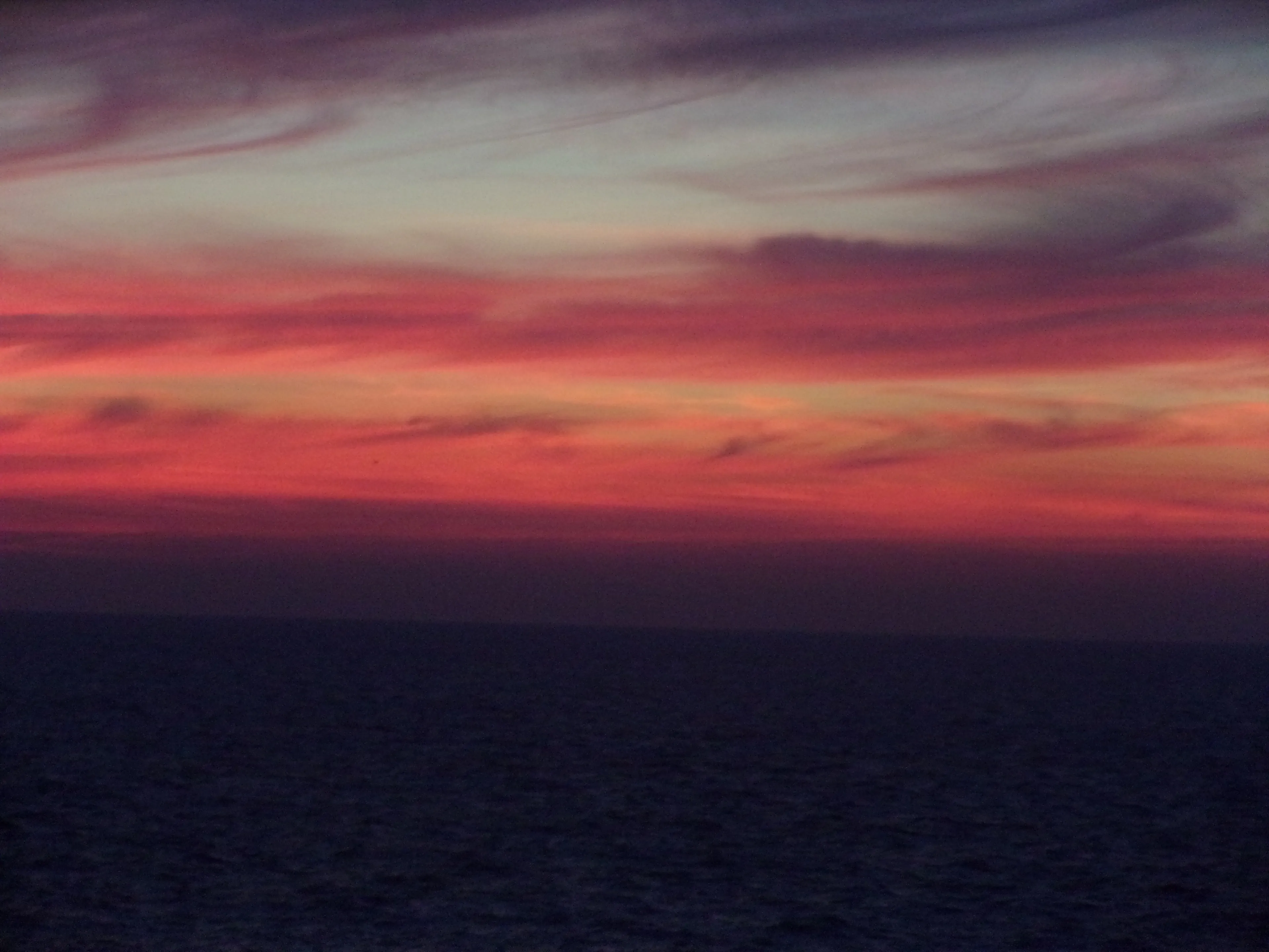 The Sea At Sunset