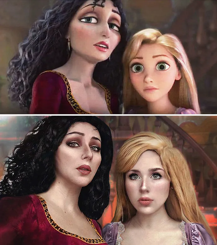 Rapunzel And Mother Gothel