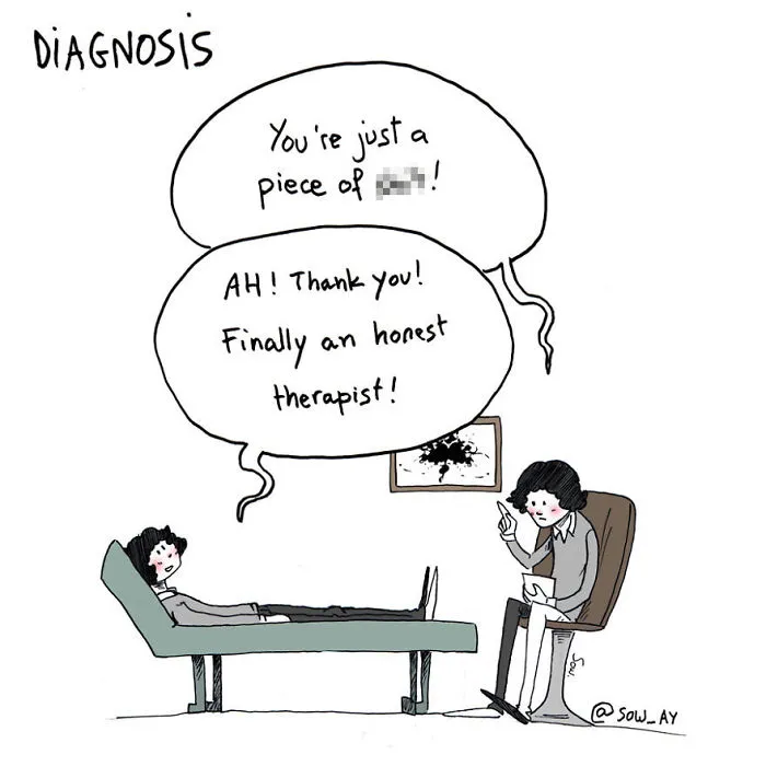 I Illustrate My Darkest Thoughts To Help People Understand What It's Like To Suffer From Mental Illness (40 Pics)