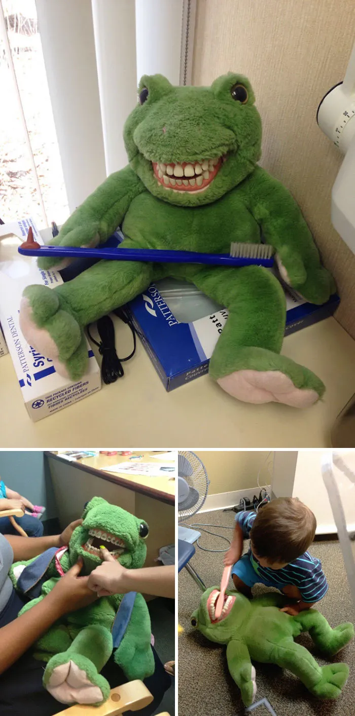 30 Horror-Inducing Educational Dentist Toys That Prove Their Creators Did Not Think It Through