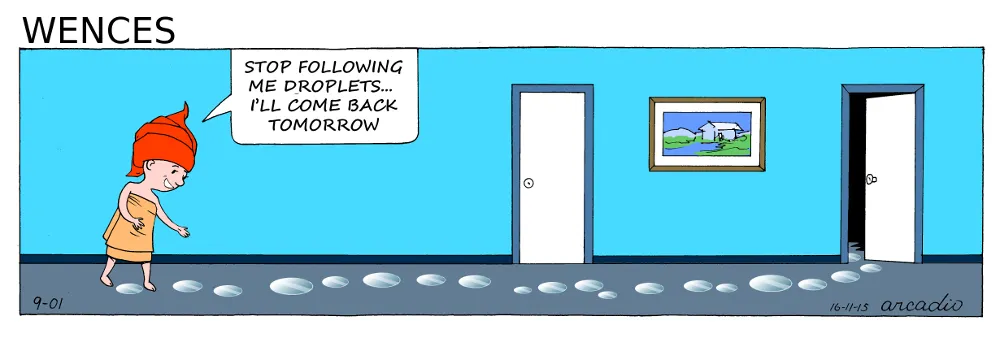 Wences Comic Strip.