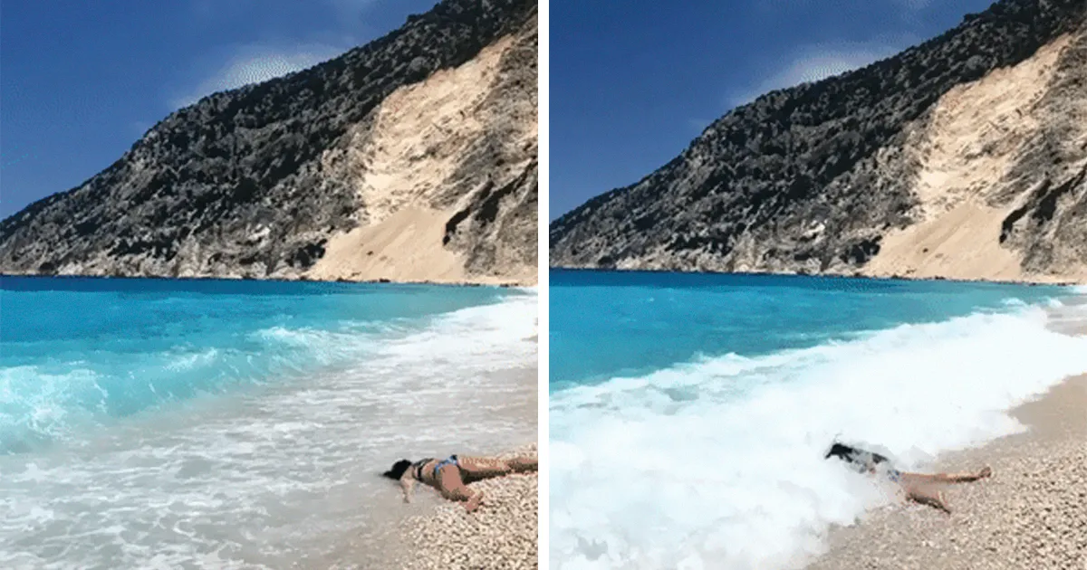 Esta mujer se hace anti-selfies "muriéndose" en lugares famosos, y son curiosamente divertidos (30 imágenes)