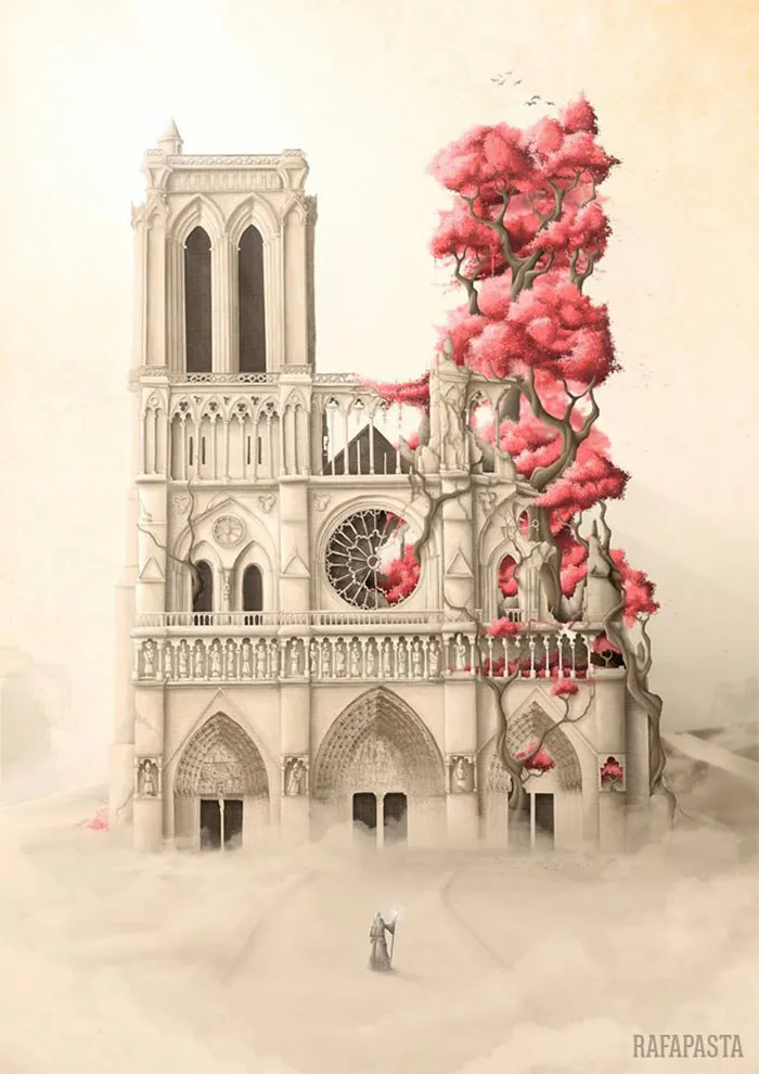 30 Artists’ Tributes To The Iconic Notre-Dame Cathedral