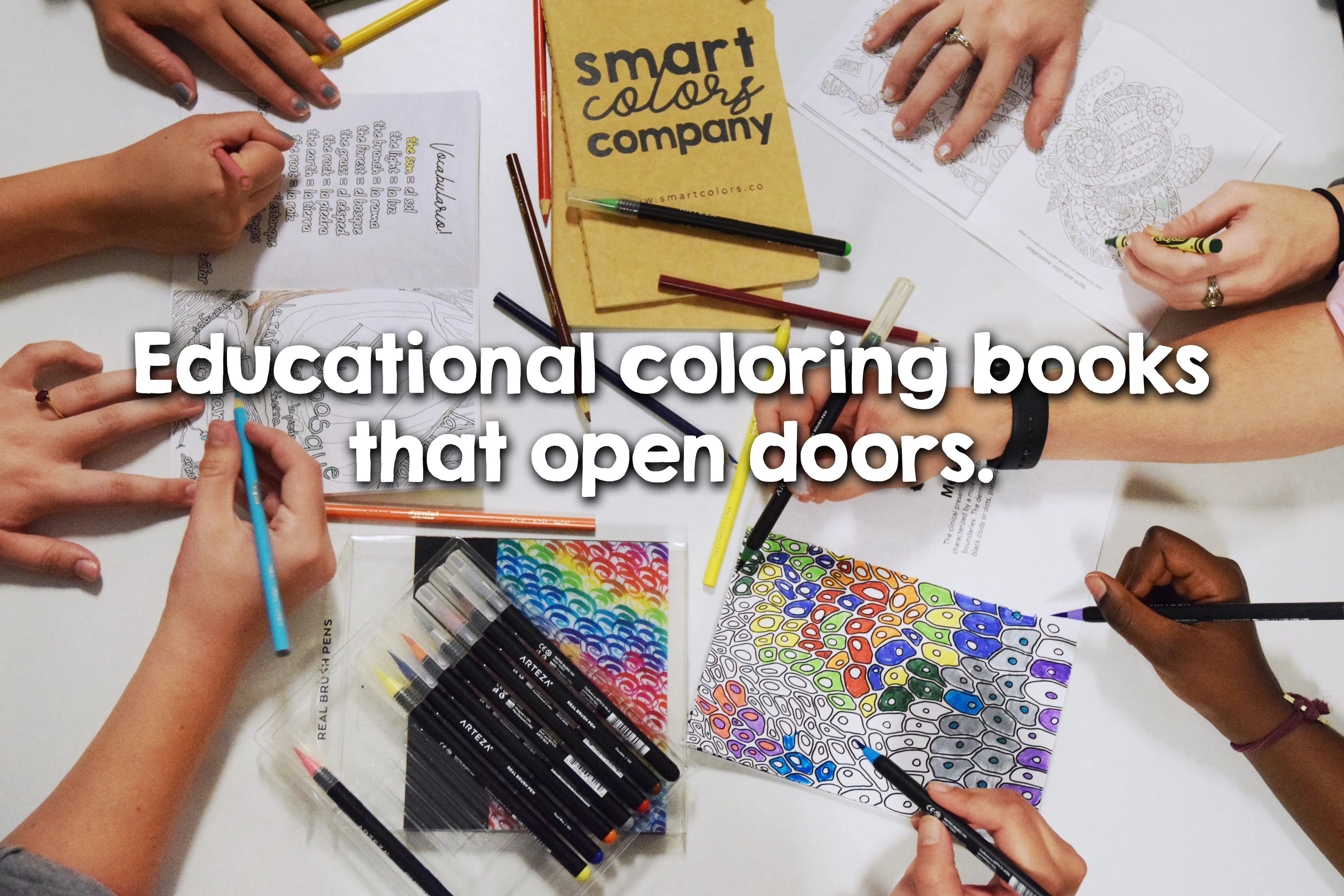 I Made These Coloring Books To Help You Learn A New Language, Train Your Brain, Understand Illness, And More.