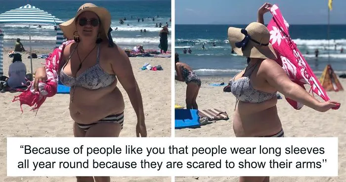 Men Made Fun Of This Woman For Wearing A Bikini, But Instead of Covering Up, She Shut Them Down