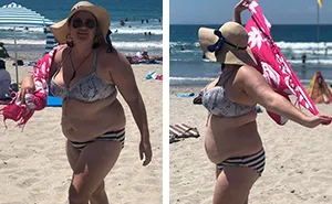 Men Made Fun Of This Woman For Wearing A Bikini, But Instead of Covering Up, She Shut Them Down 