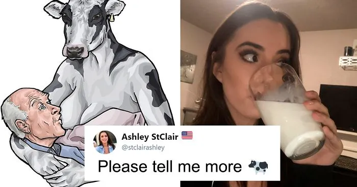 21 Responses To PETA's Controversial 'Breastfeeding Cow' Illustration