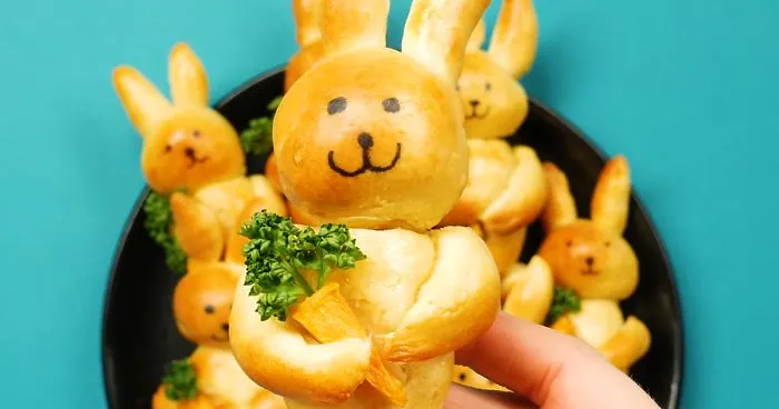 Bunny Buns That Even Kids Can Make