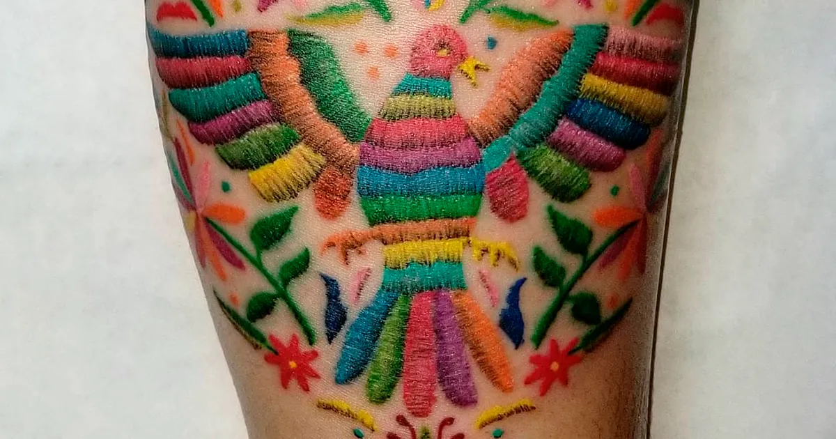 Parece ser que los "tatuajes bordados" son tendencia, y son mejores de lo que parecen (30 imágenes)