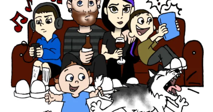 I Make Comics About My Dysfunctional, Blended Family