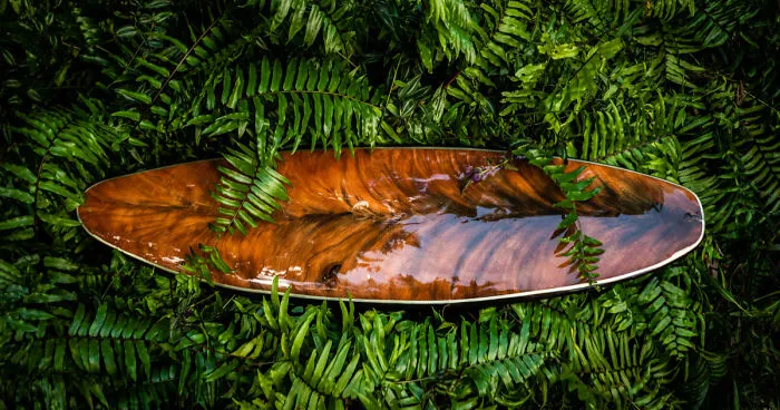 My Father And I Upcycle Old Surfboards To Make Them Look Like Wood
