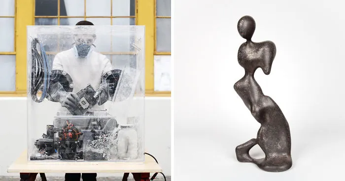 I Ground A Computer To Dust To Make This Ai Sculpture