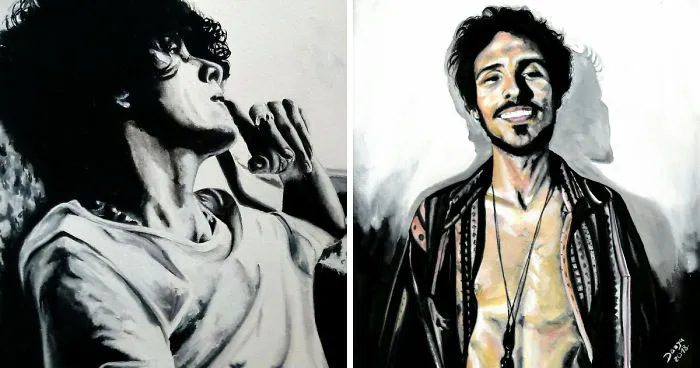 I'm Painting Portraits Of Beautiful Unusual Souls