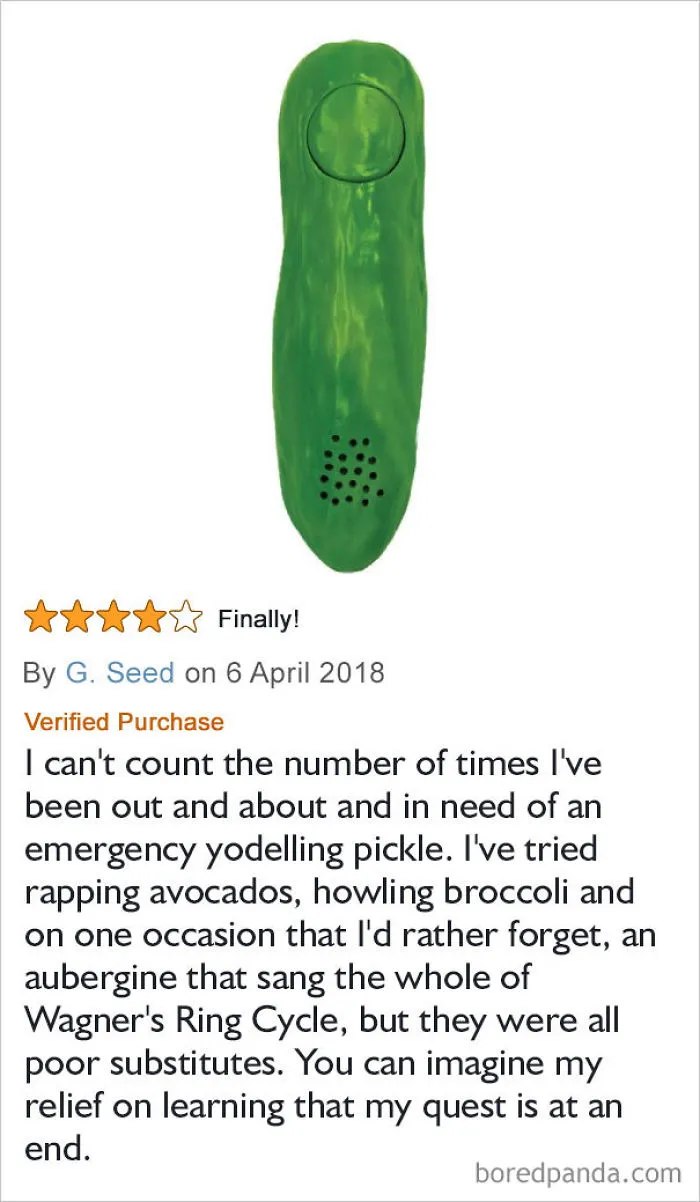 Yodelling Pickle
