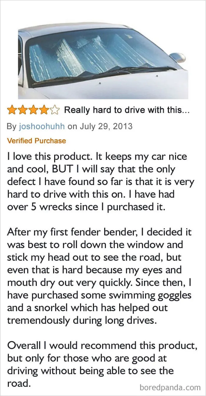 Keeps The Car Cool, But Has Issues