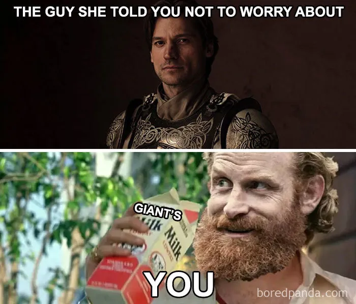 30 Of The Funniest Tormund And Brienne From GoT Memes