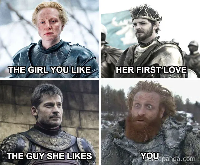 30 Of The Funniest Tormund And Brienne From GoT Memes