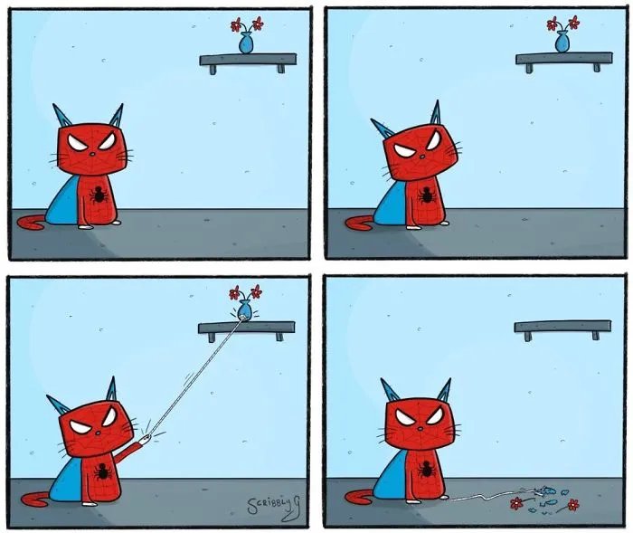40 Hilarious And Dark Comics With A Sudden Twist By Scribbly G