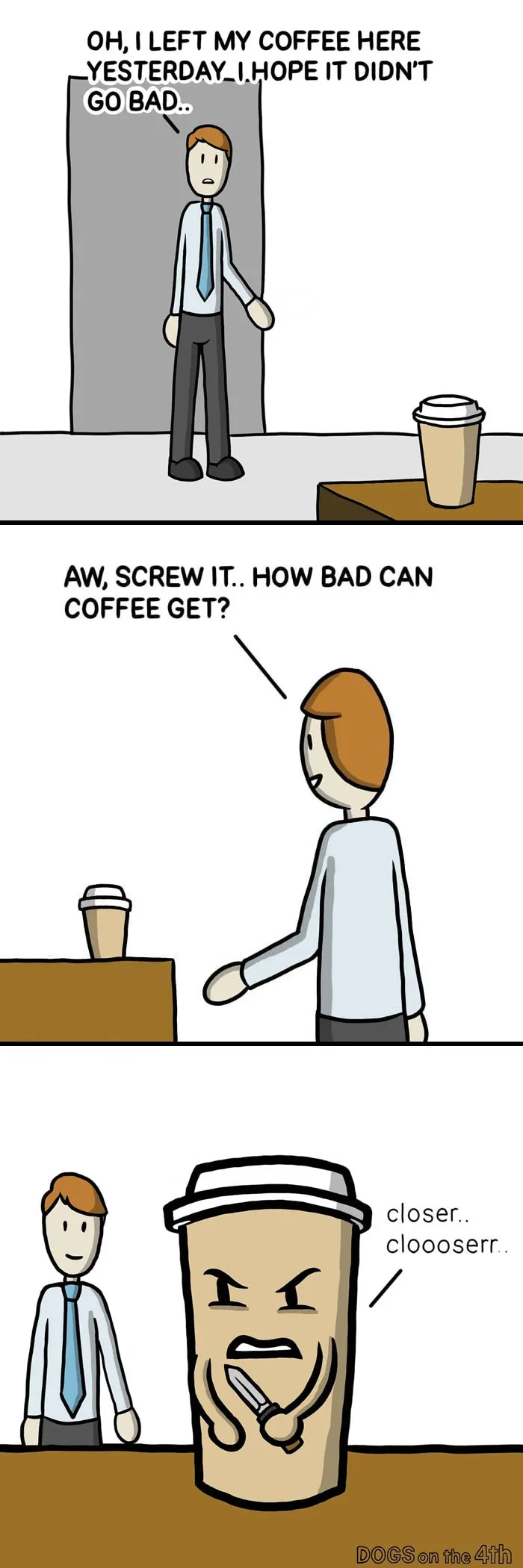 30 Hilariously Absurd Comics With Dark Undertones