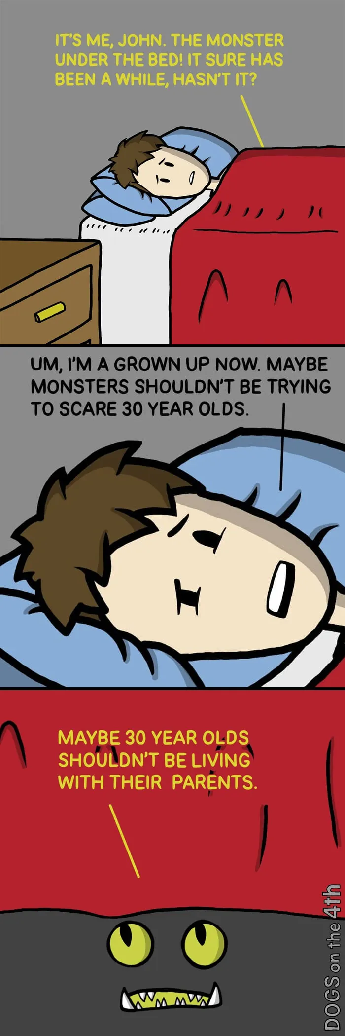 30 Hilariously Absurd Comics With Dark Undertones