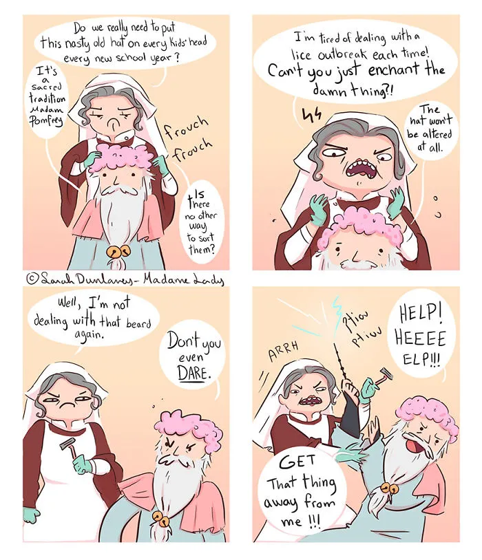 Madam Pomfrey Is Not Having It Anymore