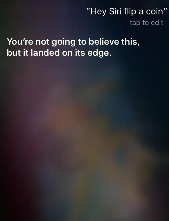 Seriously Siri... I Just Needed Some Help Deciding And You Give Me This BS