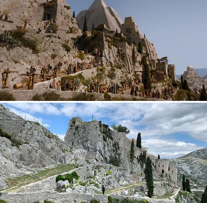 Fortaleza Klis En Split, Croacia - Meereen