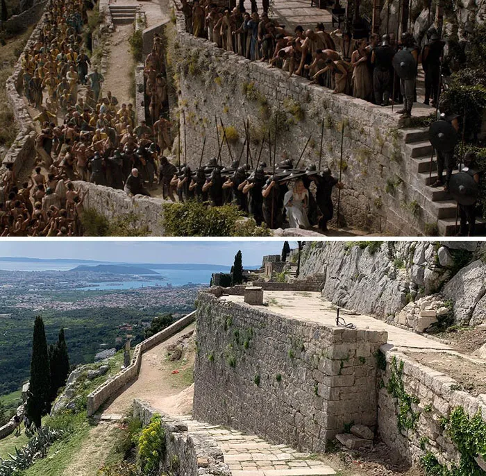 Fortaleza Klis En Split, Croacia - Meereen