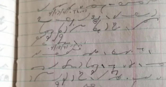Man Finds His Grandpa's WWII Diary But Can't Read What's Written Inside, The Internet Helps To Translate It