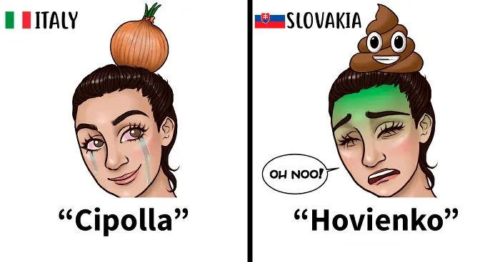 I Illustrated Different Ways People Call Hair Buns Around The Globe