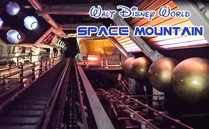 Space Mountain With A Low Light Sensitive Camera