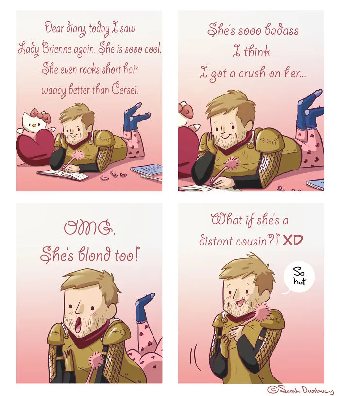 What Happens Behind The Scenes Of Game Of Thrones (My 5 Comics)