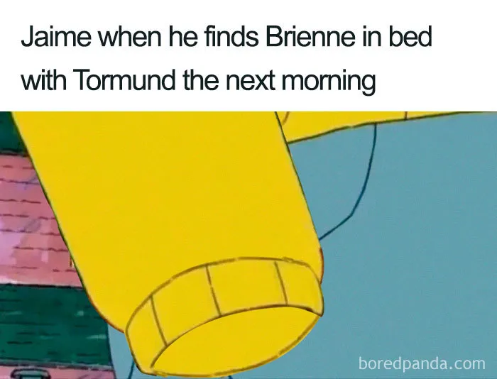 30 Of The Funniest Tormund And Brienne From GoT Memes