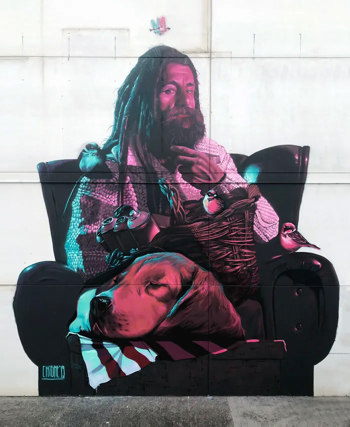 Asier And Aka Mus New Mural