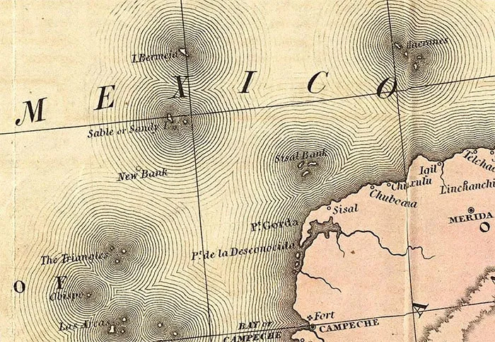 Isla Bermeja existía en los mapas hasta que desapareció en 1846, y nadie la encuentra