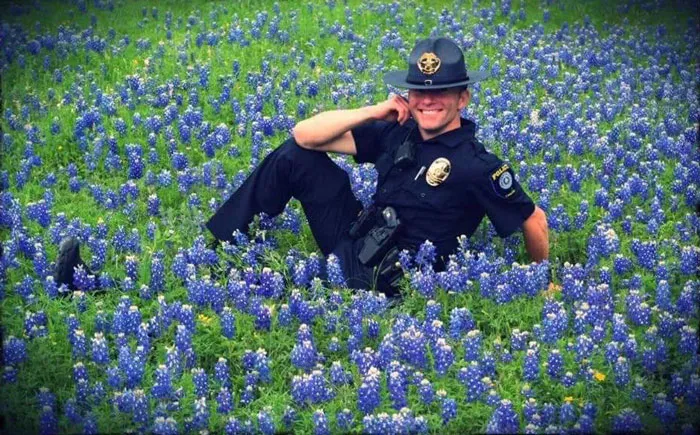 The Texas Bluebonnet Challenge Is Going Viral And Here Are The 30 Best Photos From Police Officers So Far