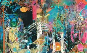 I Collaged These Sci-Fi / Visionary Paintings & Images Together To Create The Celestial Mysteriom
