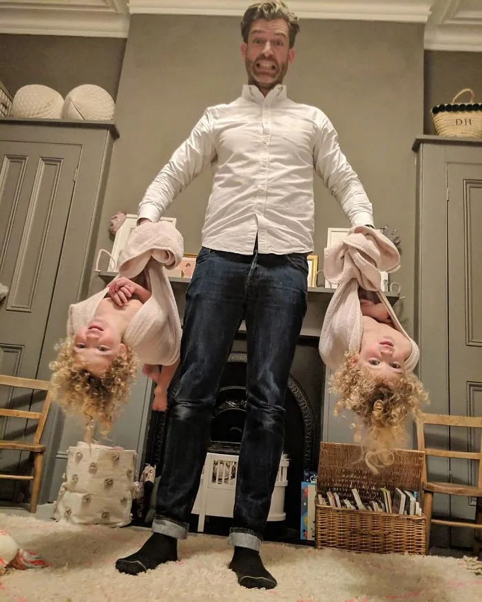 Father Of 4 Daughters Refuses To Sugarcoat His Instagram Pics, Already Has Almost 1 Million Followers